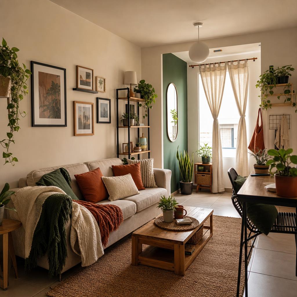 Cómo decorar un depa rentado sin taladrar ni perder el depósito