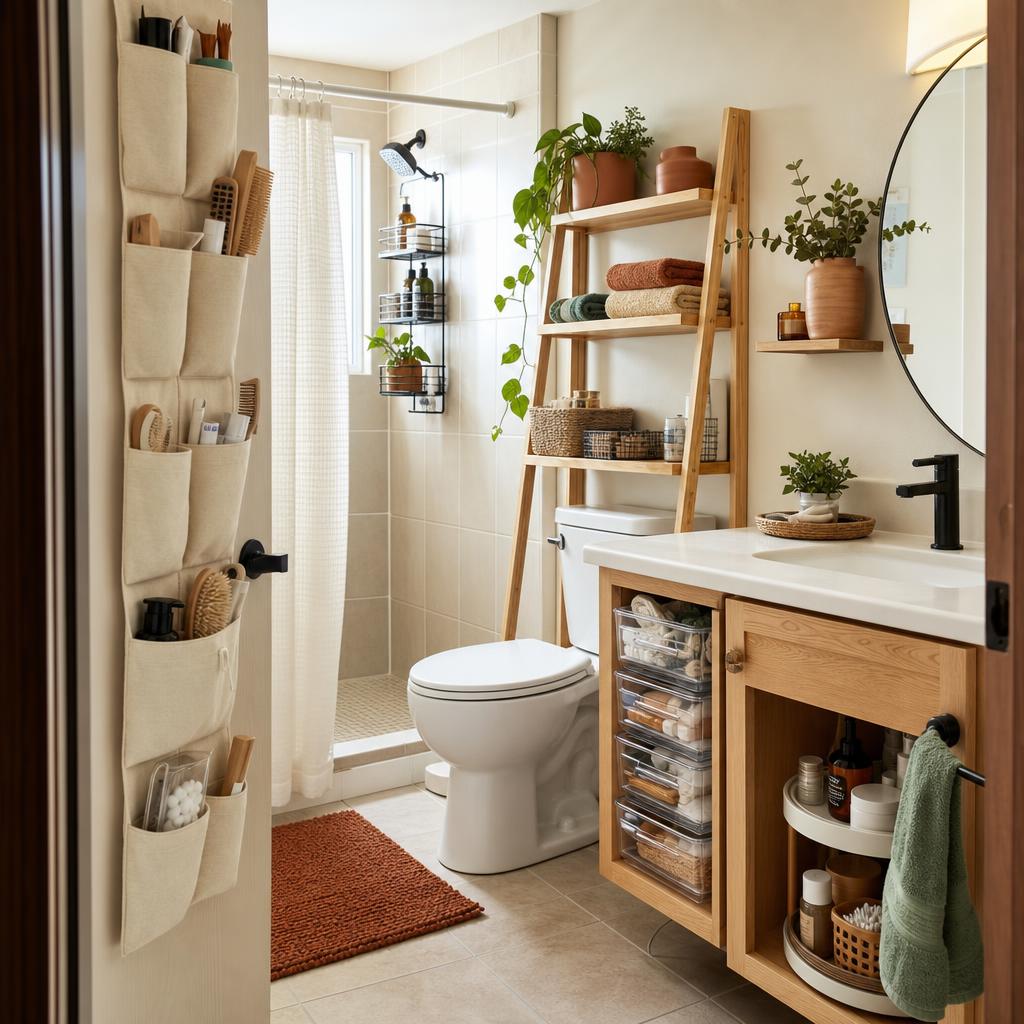 Organizadores de baño para espacios reducidos: mejores opciones