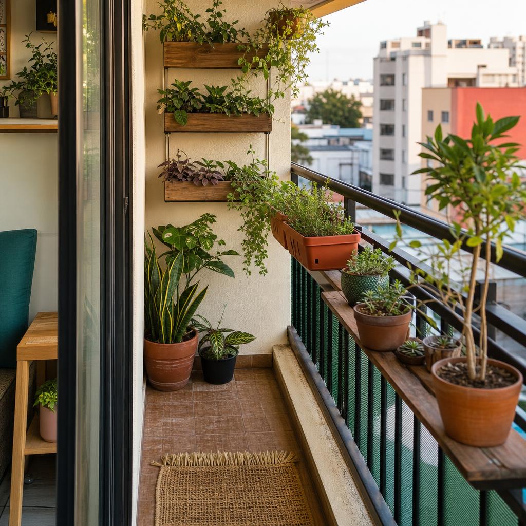 Si lo quieres como mini jardín en un espacio pequeño